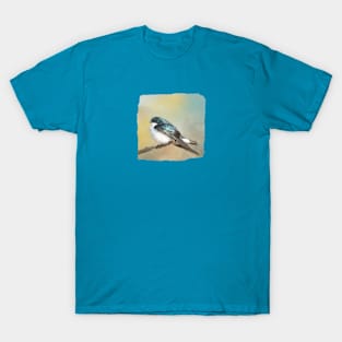 Tree Swallow on Branch 02 T-Shirt